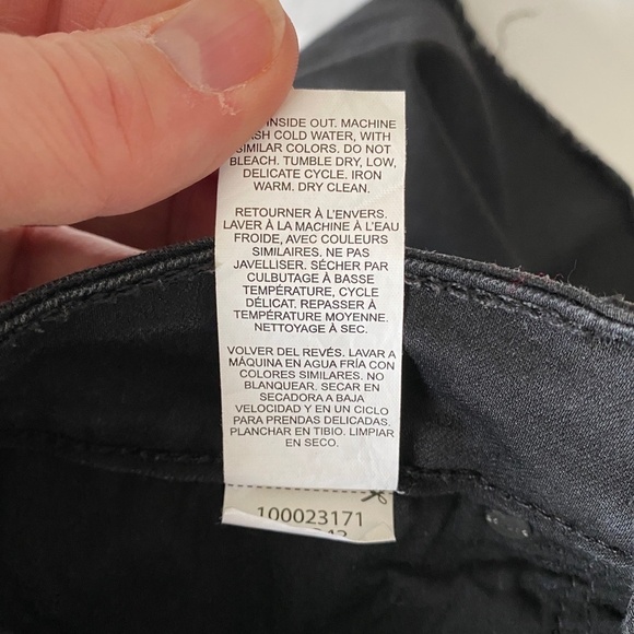 Garage Clothing Women's Black Stretchy Denim Mini Skirt Size Small - Picture 8 of 13